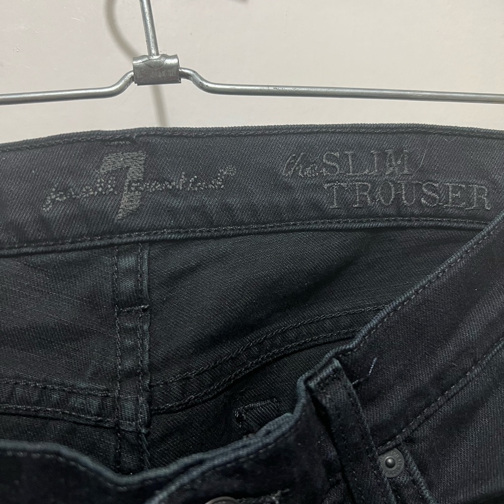 Black jeans. Not used but without tags. Beautiful look - Picture 2 of 6